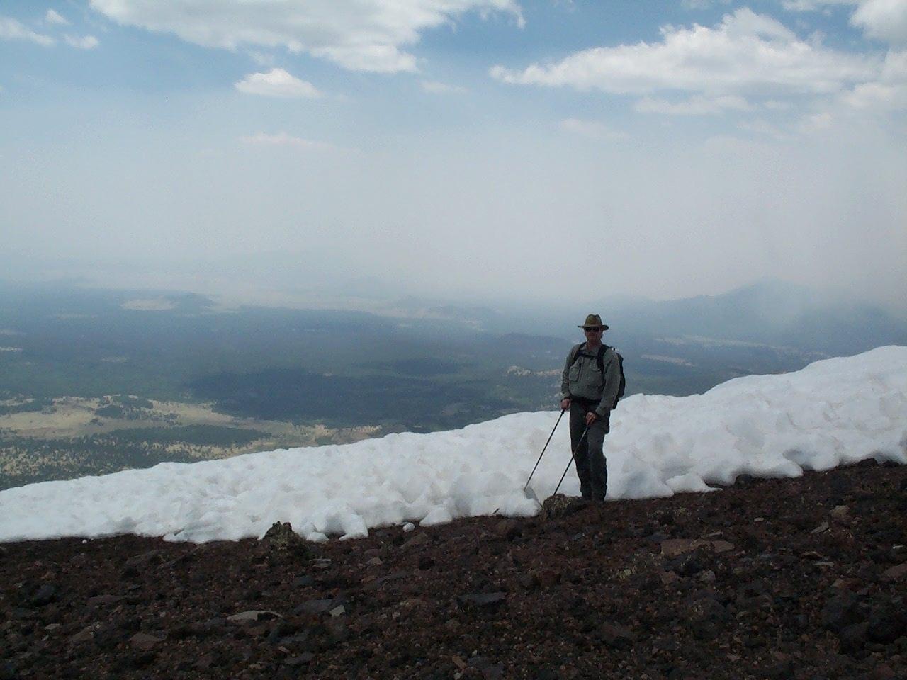 Snowfield on Humphreys Peak May 2000